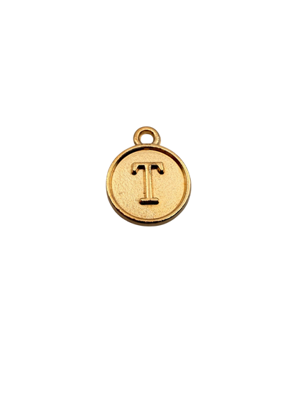 Encircled Letter Charm