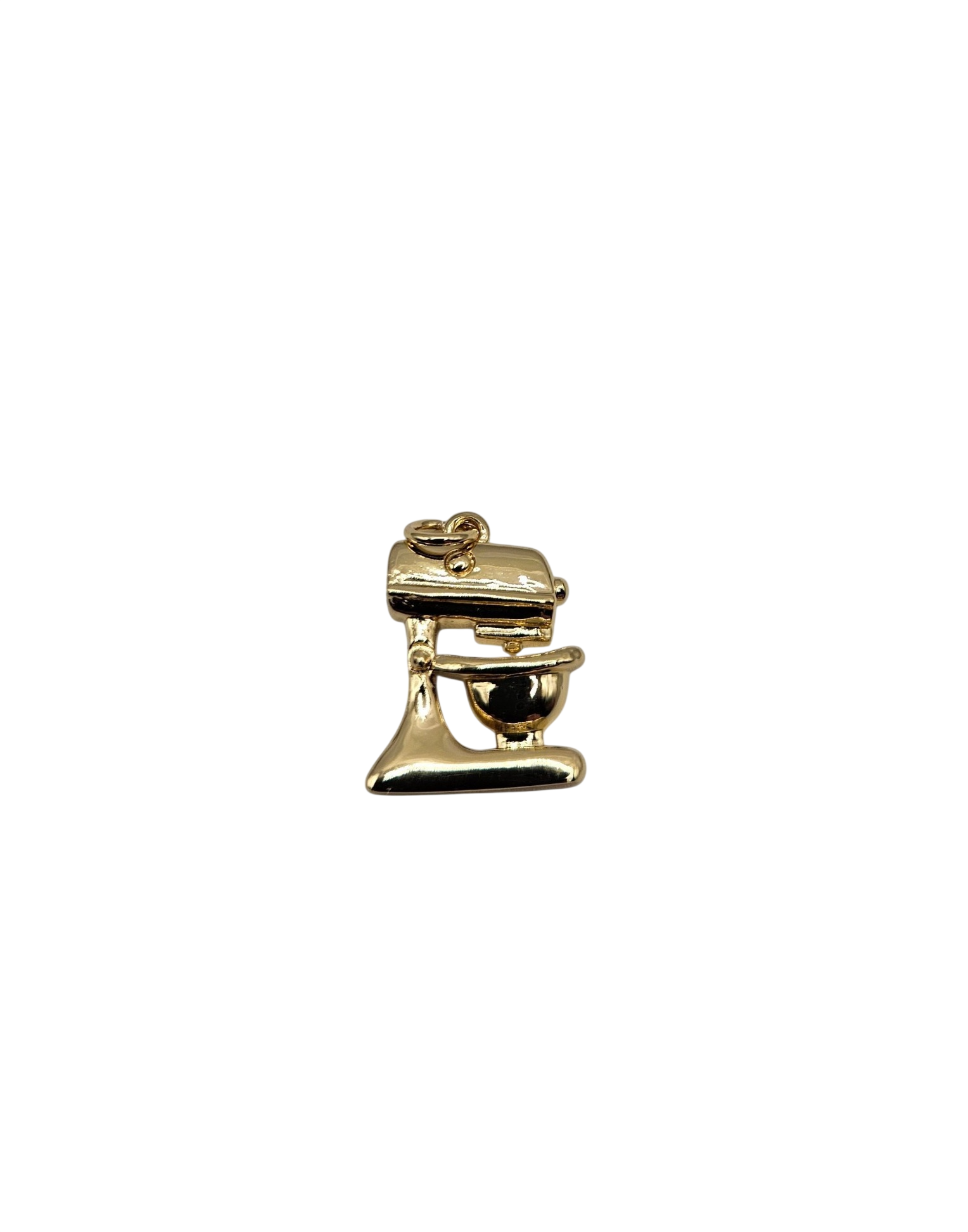 Gold Baking Mixer Charm