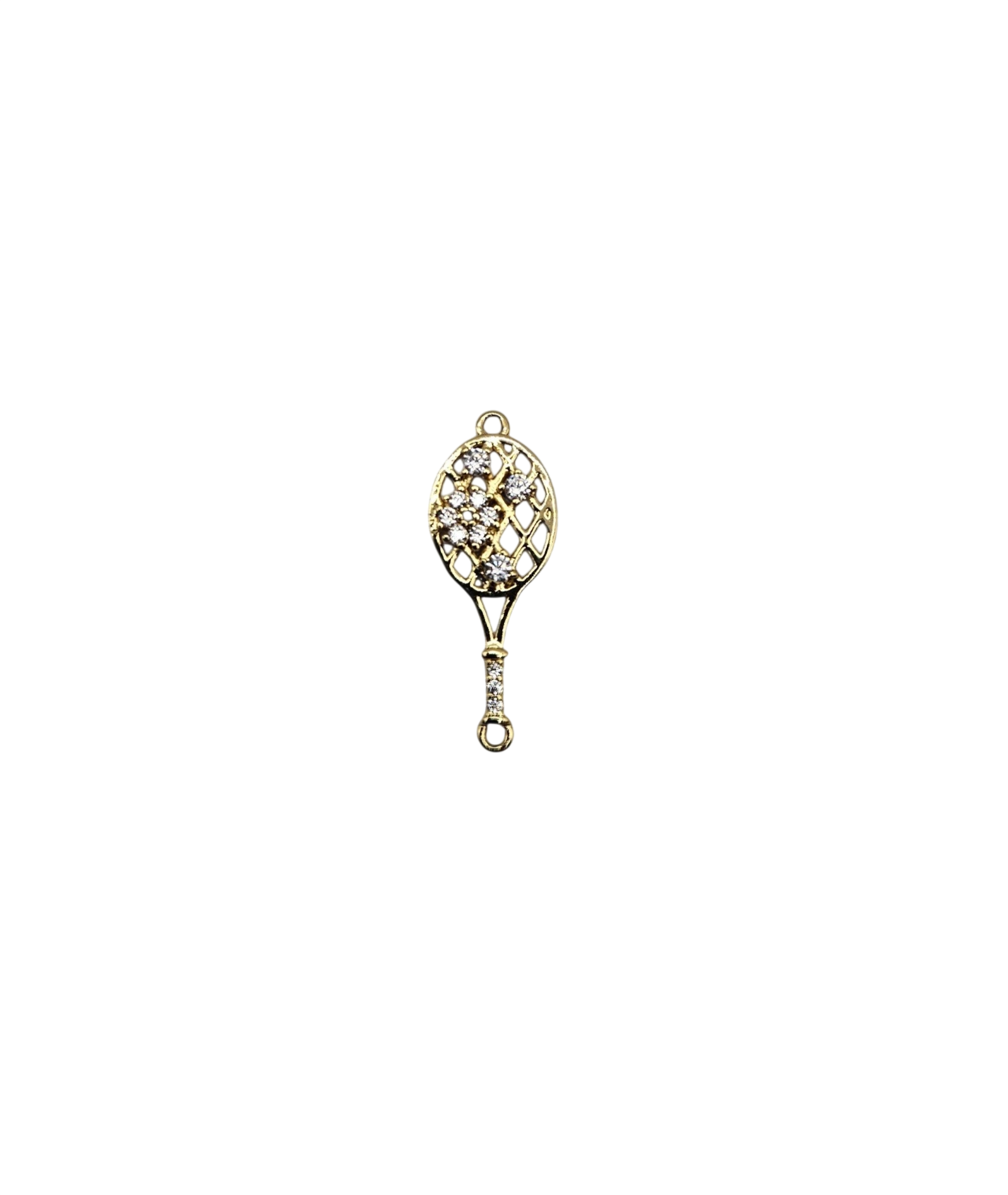 Tennis Racket Charm