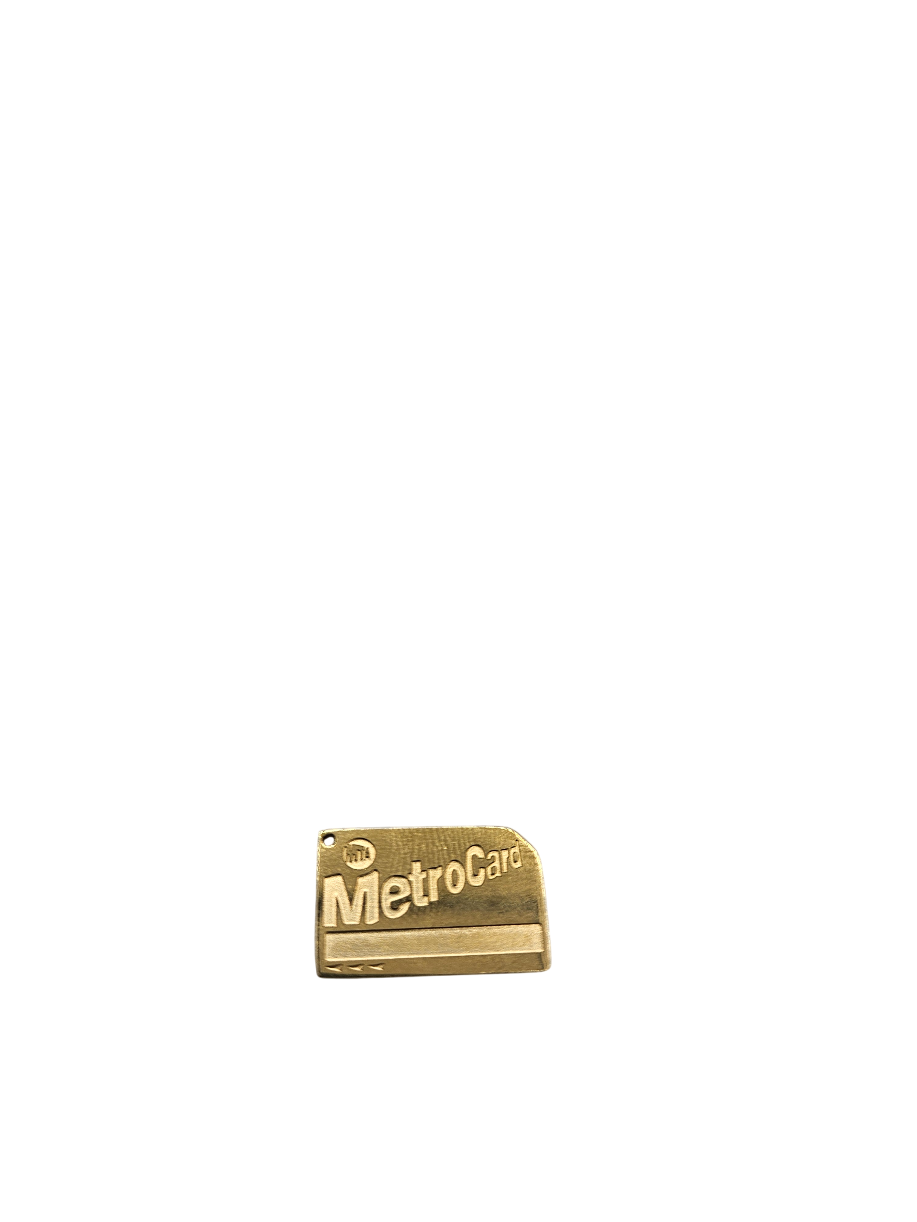 Metro Card Charm