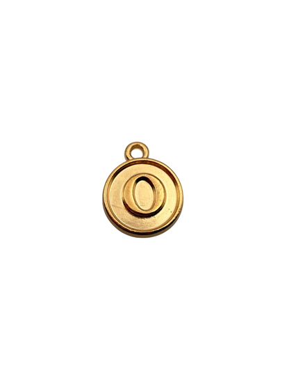 Encircled Letter Charm