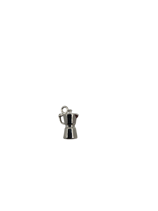 Vintage Italian Moka Pot Charm
