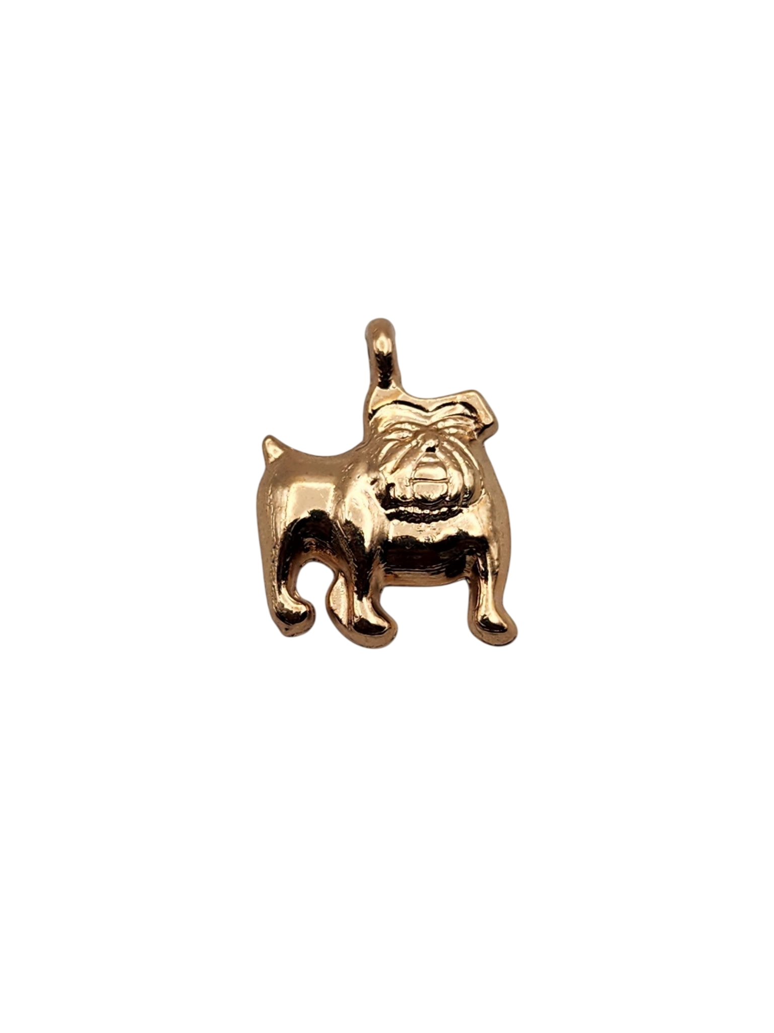 Gold Dog Charm