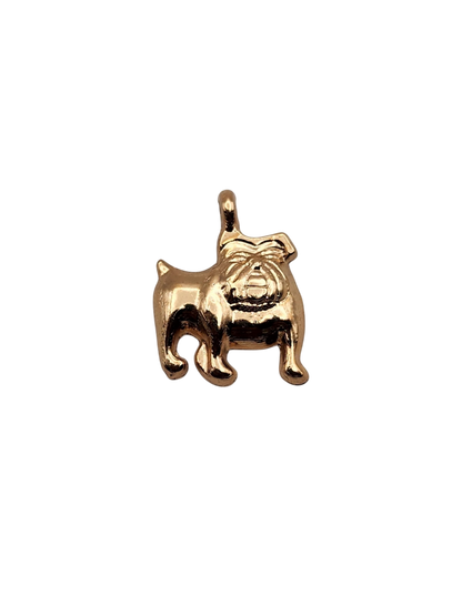 Gold Dog Charm