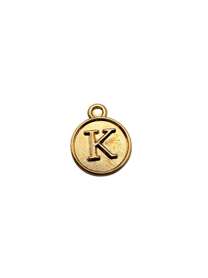 Encircled Letter Charm