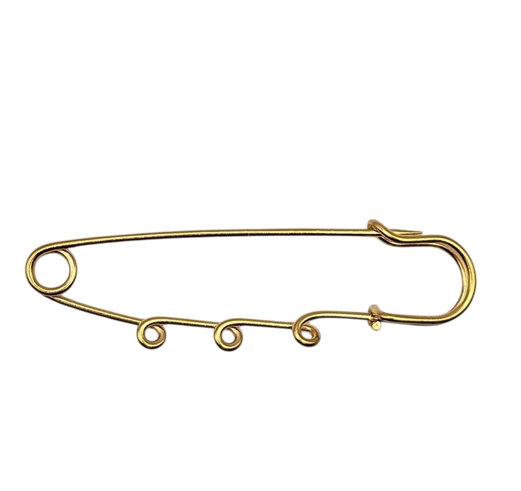 Metal Safety Pin for Brooch Making