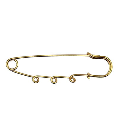 Metal Safety Pin for Brooch Making