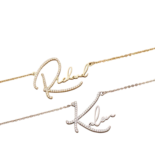 The Alora Custom Name Necklace