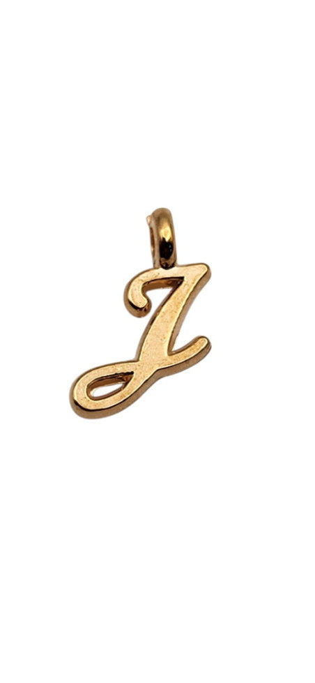 Cursive Letter Charm