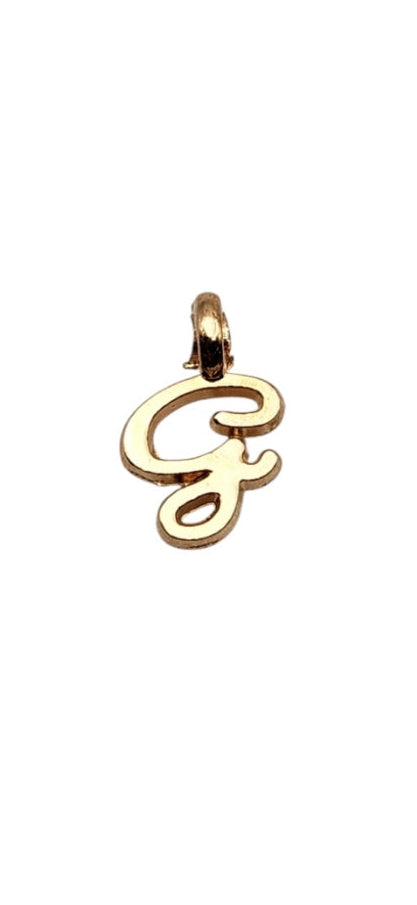 Cursive Letter Charm