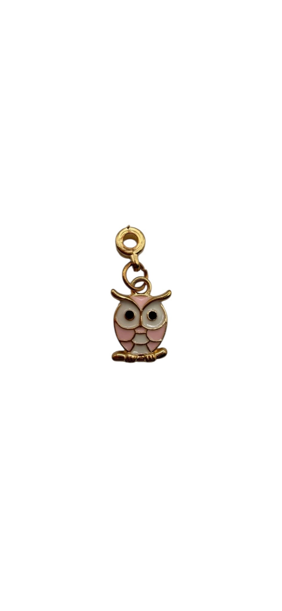 Pink Owl Charm