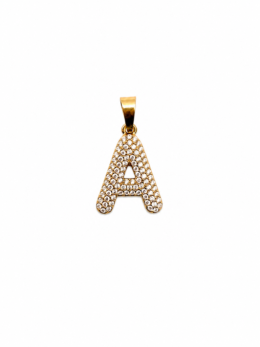 Bling Letter Charm