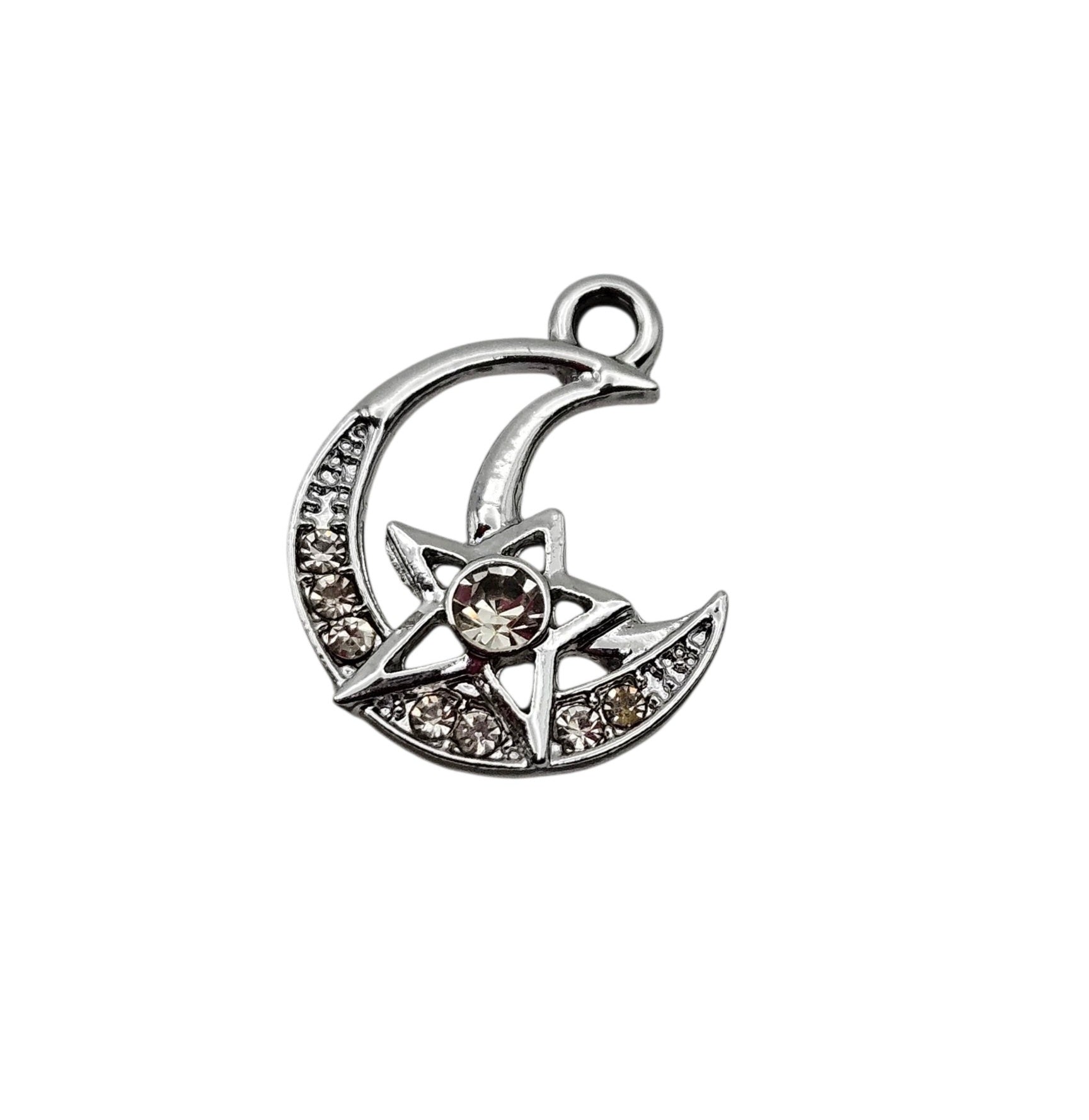 Ramadan Star and Moon Charm