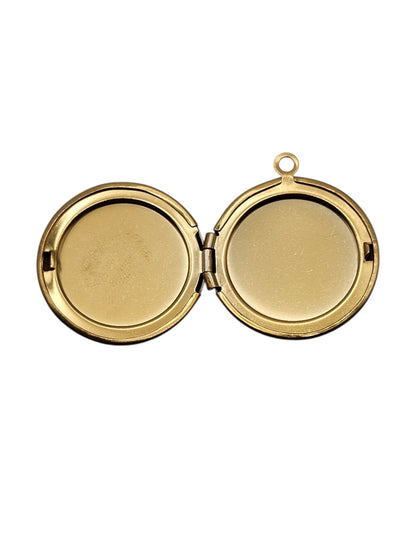 Gold Locket Charm