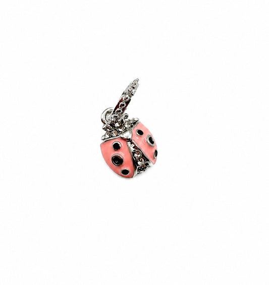 Pink Ladybug Charm