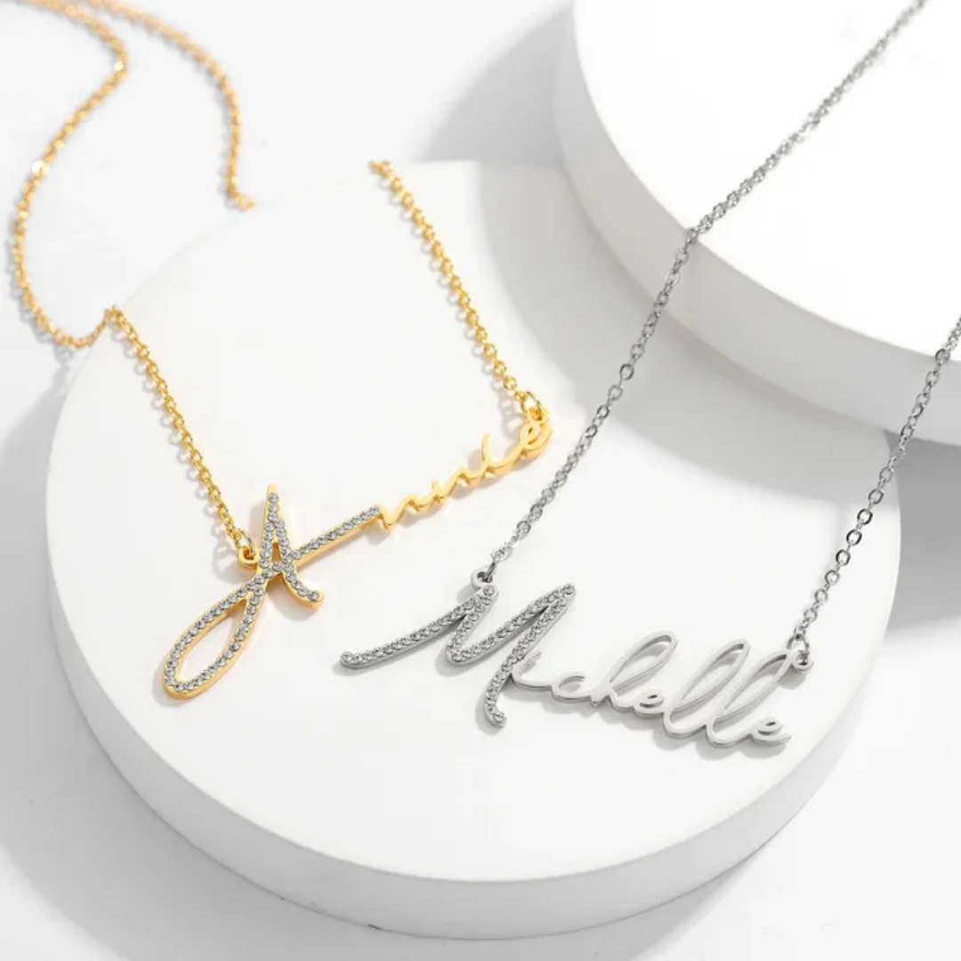 The Alora Custom Name Necklace