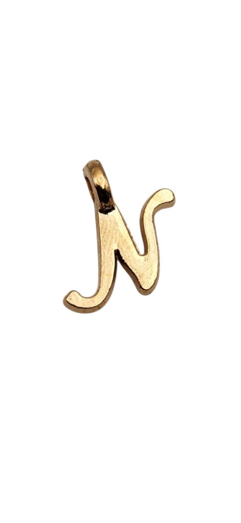 Cursive Letter Charm