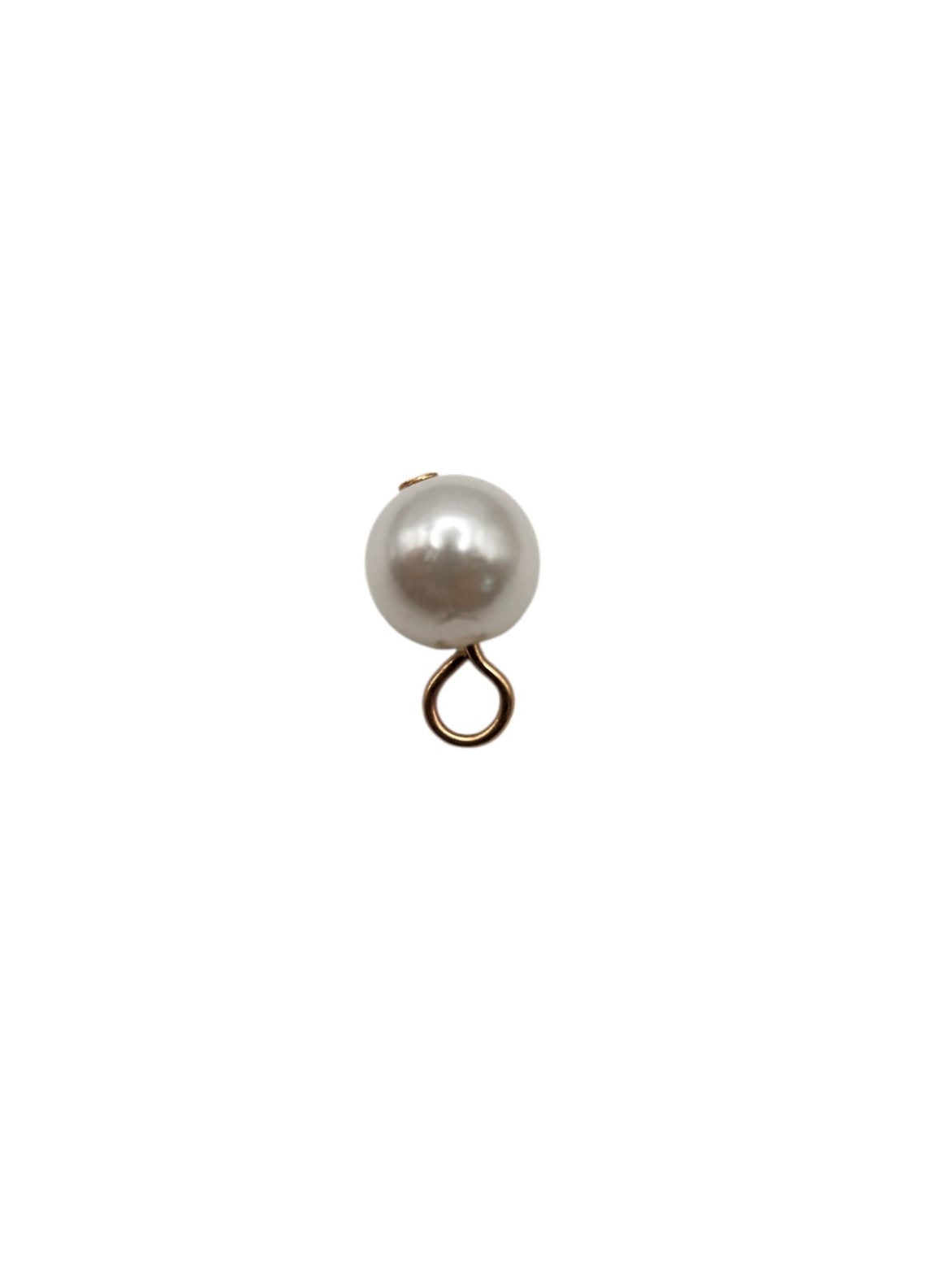 Faux Pearl Bead Charm