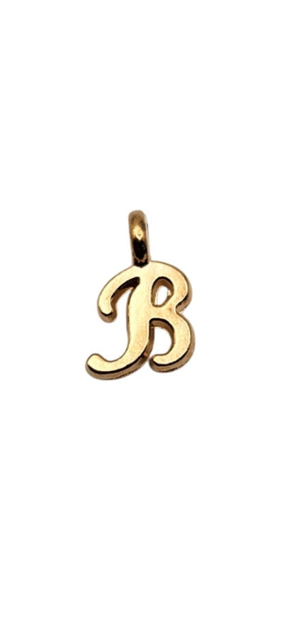 Cursive Letter Charm