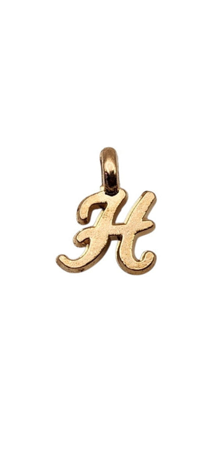 Cursive Letter Charm