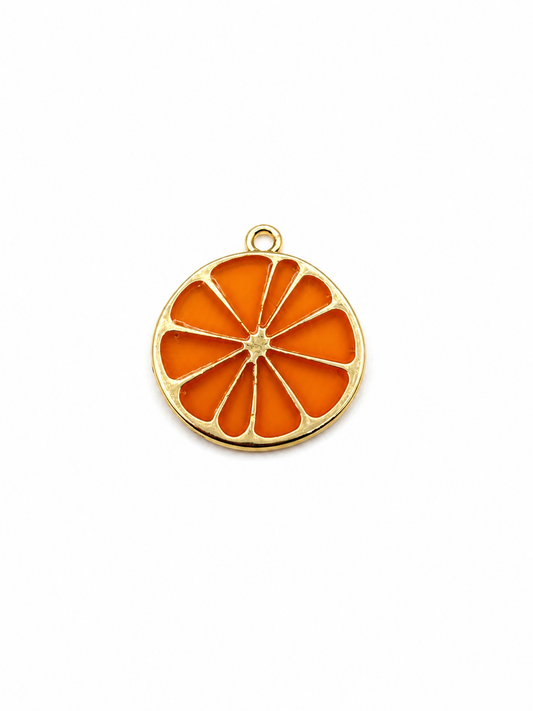 Orange Slice Charm