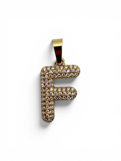 Bling Letter Charm