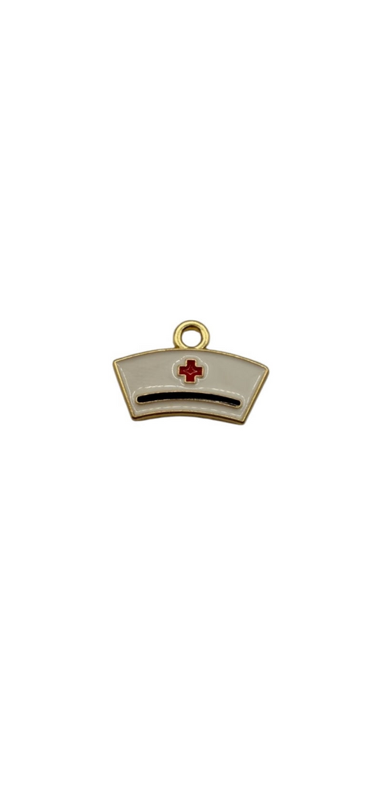 Nurse Hat Charm (Small)