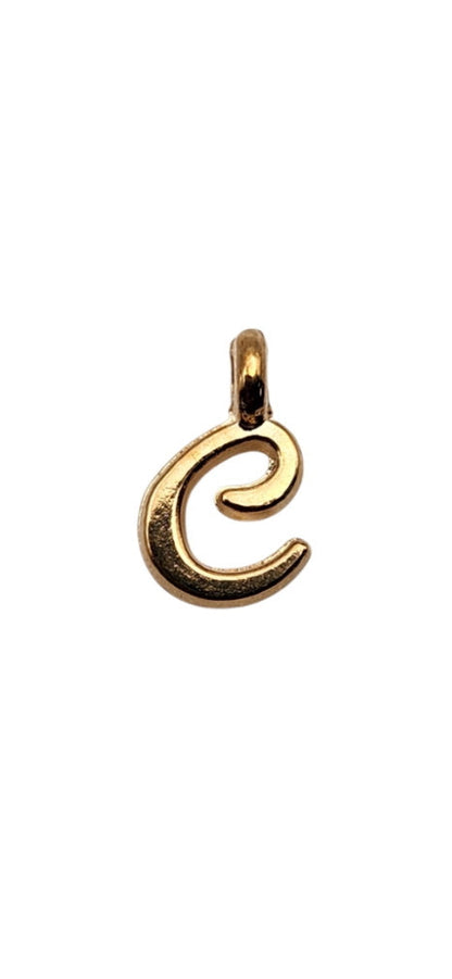 Cursive Letter Charm