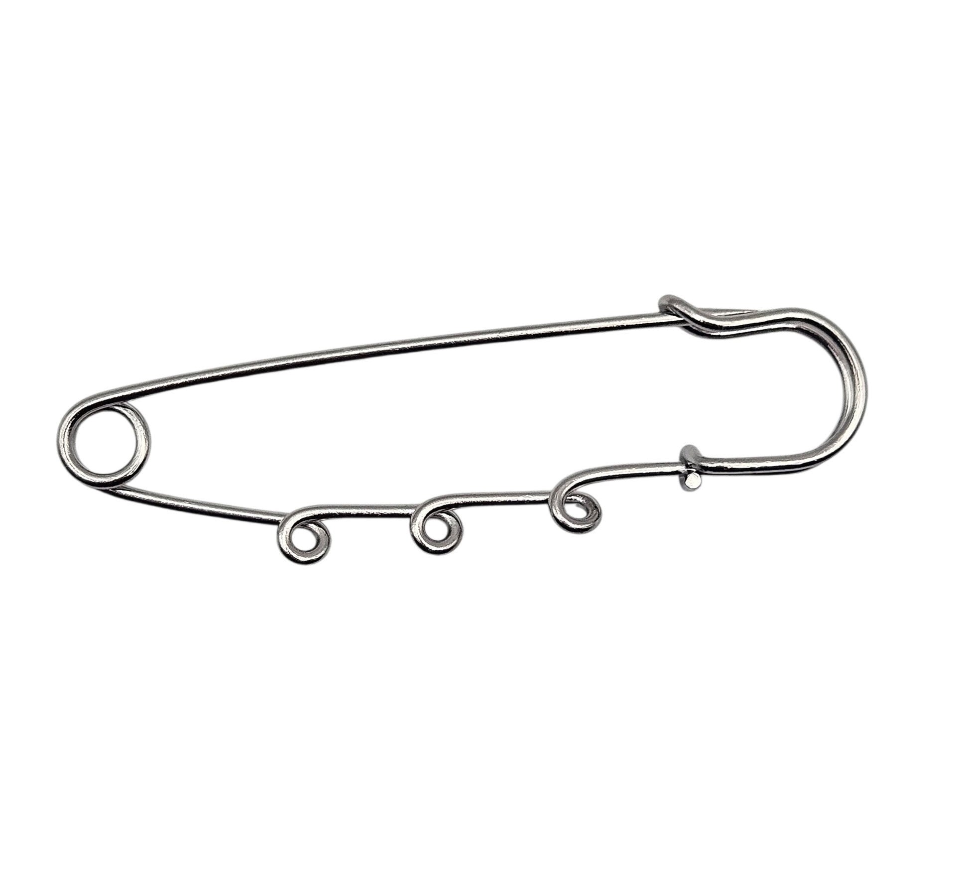 Metal Safety Pin for Brooch Making