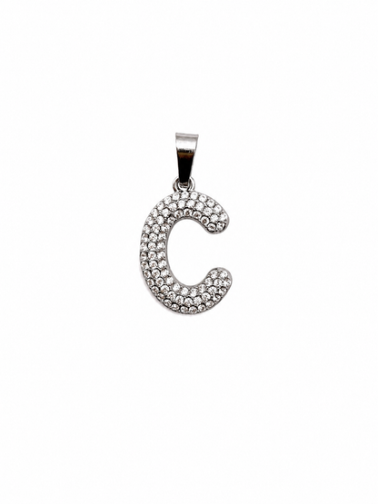Bling Letter Charm