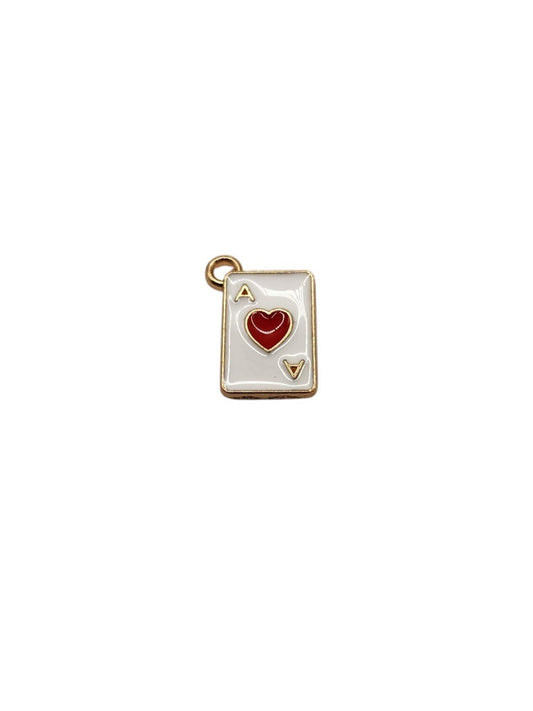 Ace Playing Card Charm