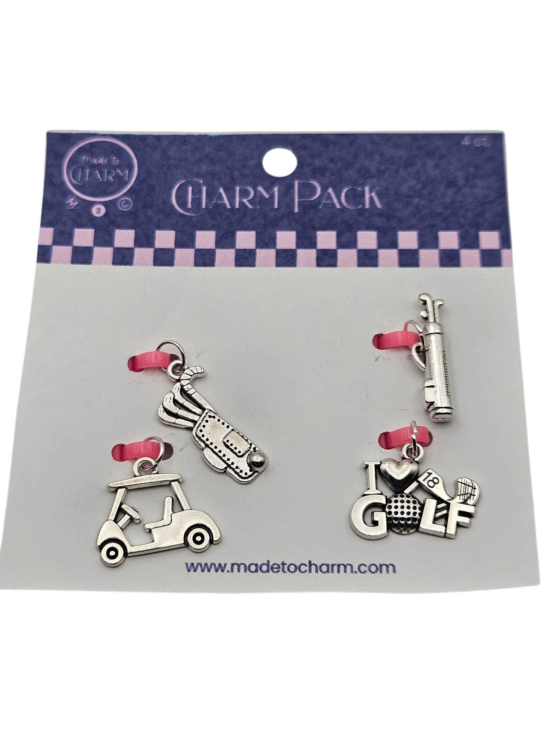 Golfing Charm Pack