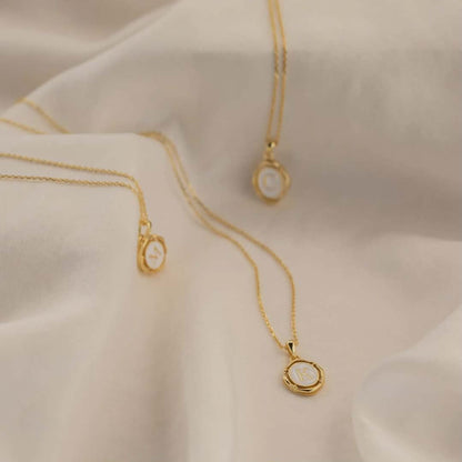 Monogram Alphabet Letter Necklace