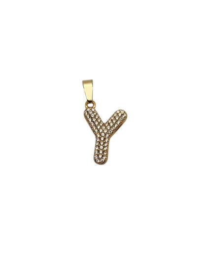 Bling Letter Charm