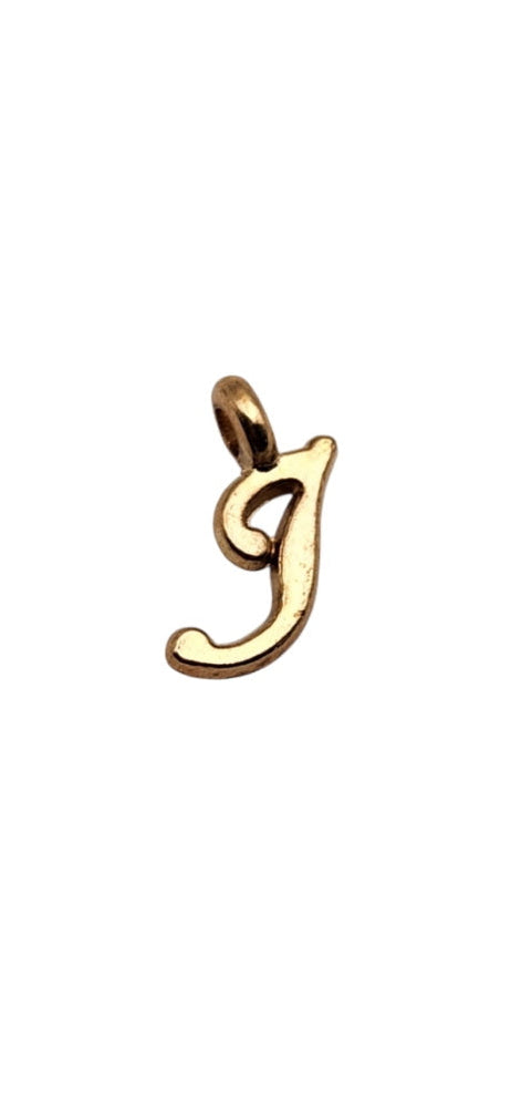 Cursive Letter Charm