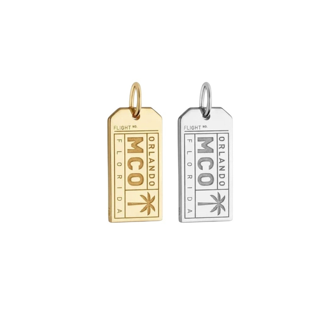 MCO Luggage Tag Charm
