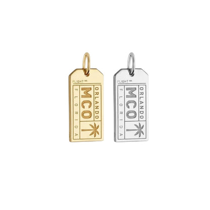MCO Luggage Tag Charm