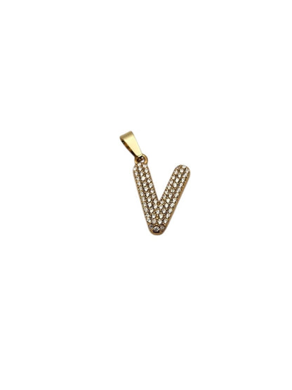 Bling Letter Charm