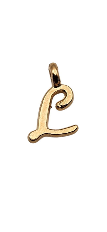 Cursive Letter Charm