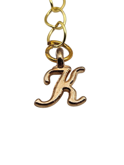 Cursive Letter Charm