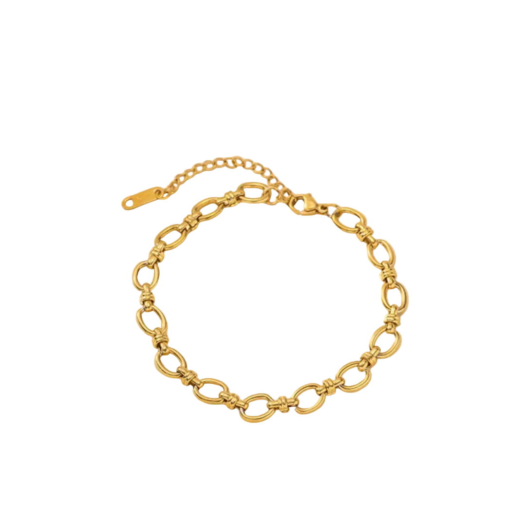 Coarse Round Rolo Bracelet