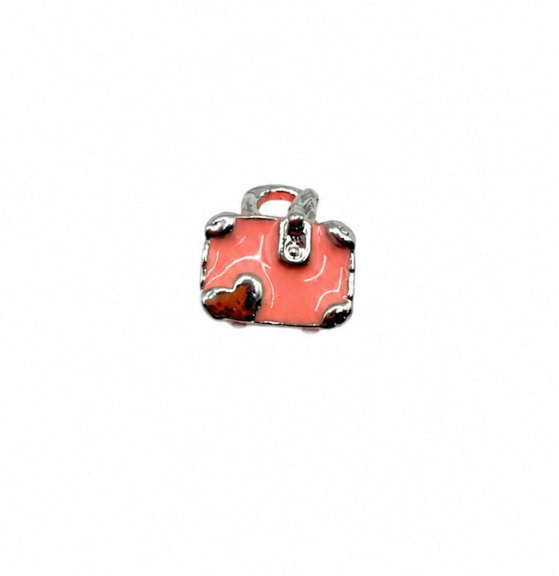 Pink Luggage Charm