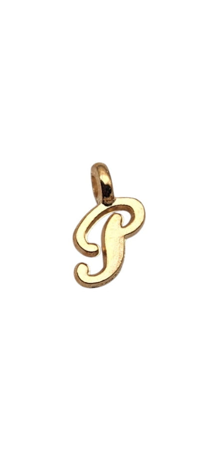 Cursive Letter Charm