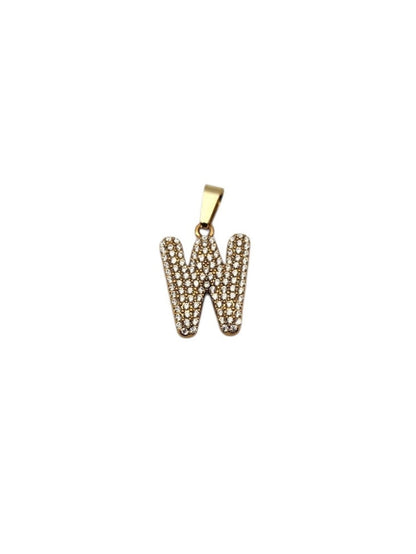 Bling Letter Charm