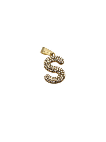 Bling Letter Charm