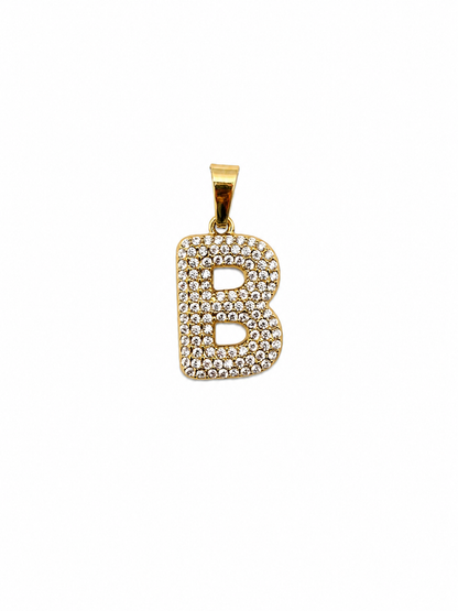Bling Letter Charm