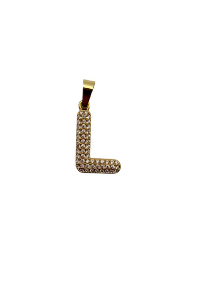 Bling Letter Charm
