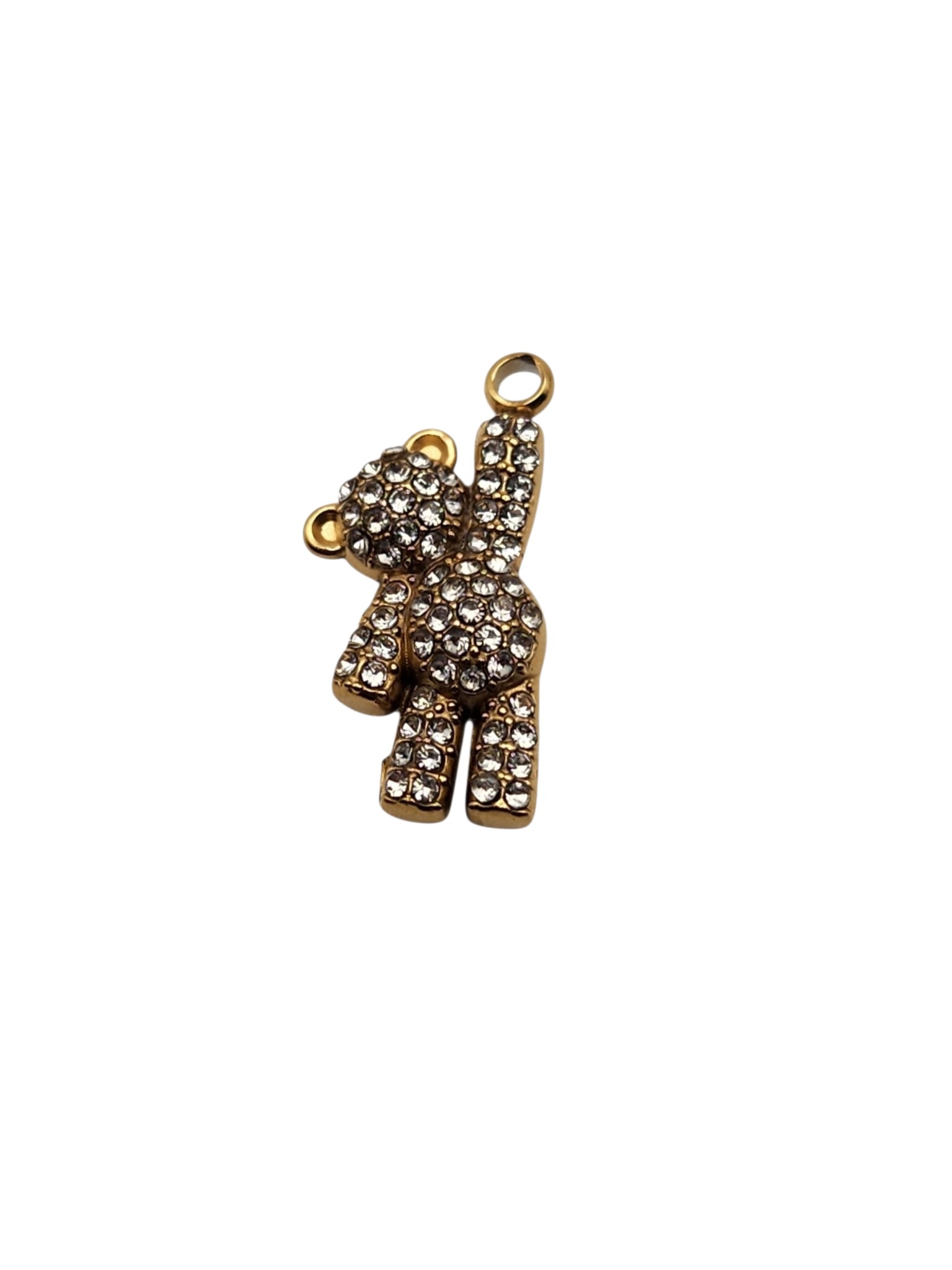 Bling Hanging Teddy Charm