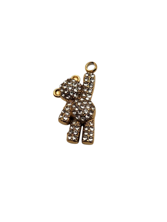 Bling Hanging Teddy Charm