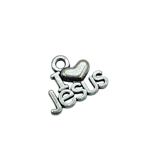 "I Love Jesus" Charm
